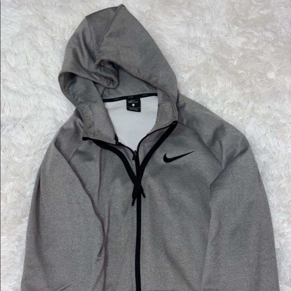 Nike Large Grey Hoodie